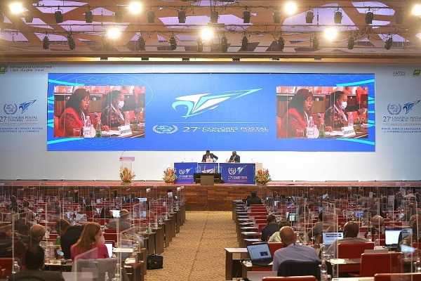 Đại hội lần thứ 27 của Liên minh Bưu chính Thế giới (UPU) tại Abidjan, Bờ Biển Ngà