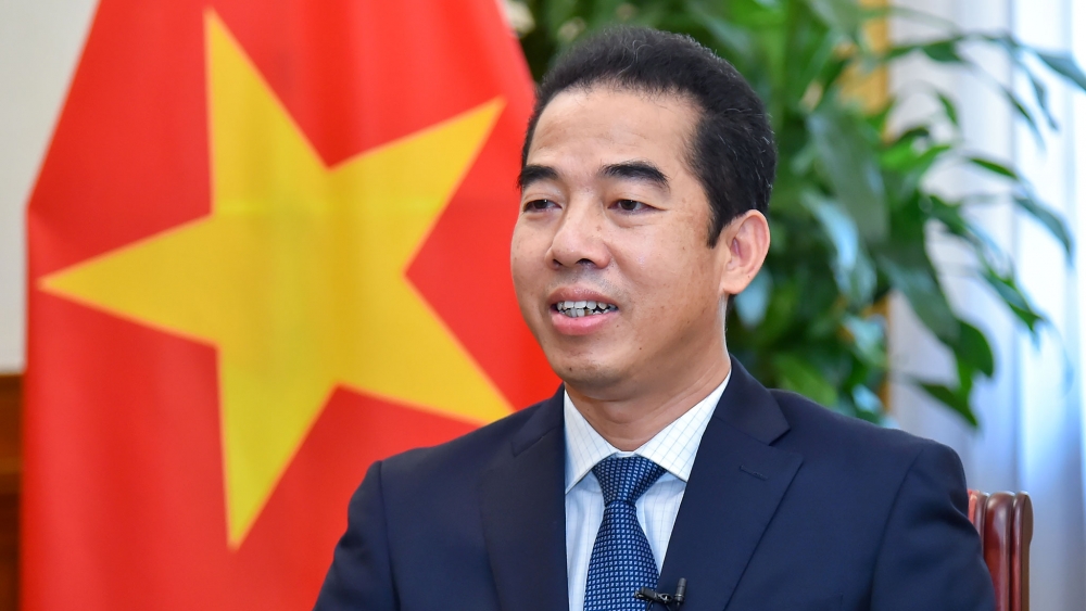 Thứ trưởng Ngoại giao Tô Anh Dũng gửi lời chúc mừng nhân dịp Quốc khánh lần thứ 75 nước Cộng hòa Italy